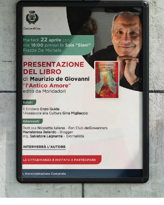 Manifesto per la presentazione di un libro